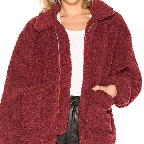 I.AM.GIA Jackets & Blazers - I.AM.GIA Warm Brown Teddy Jacket